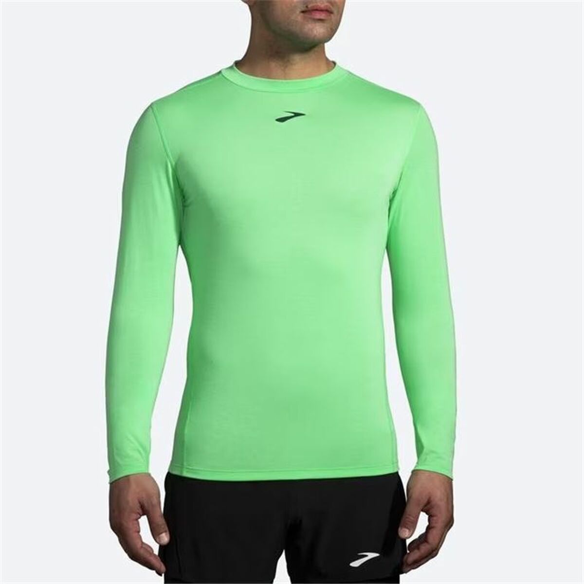 Camisola de Manga Comprida Homem Brooks High Point Verde